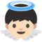 Baby Angel - Light emoji on Google